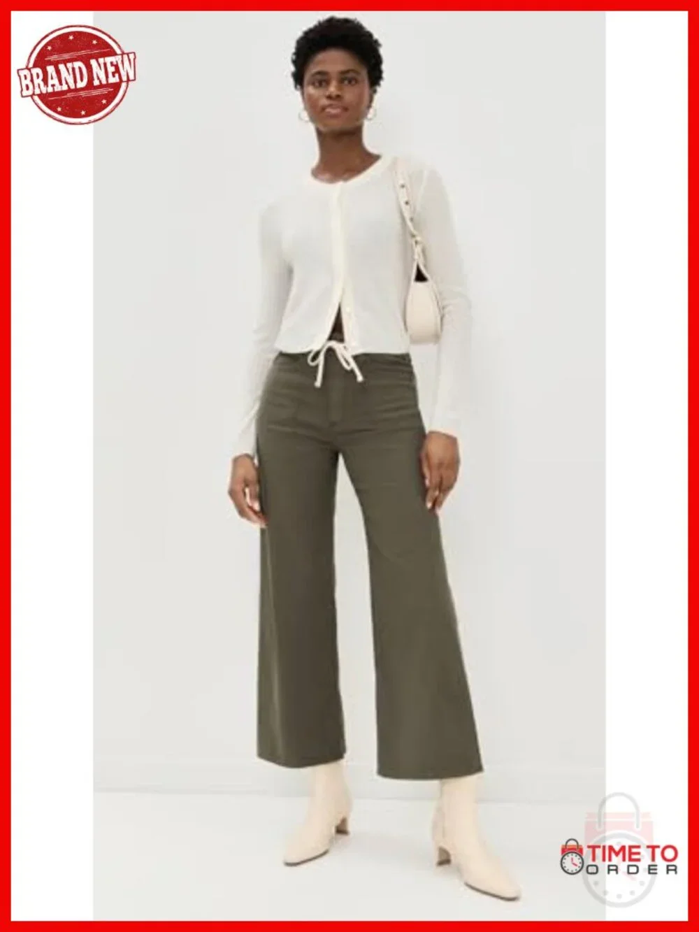 100% Cashmere Cardigan - Lightweight Button Front
